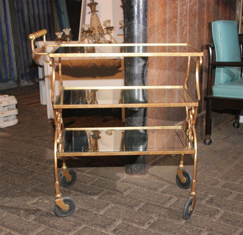 French Forties Tea Cart