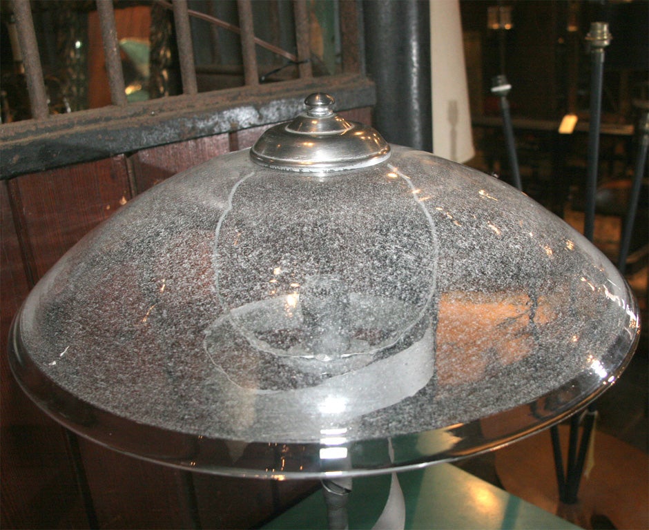Mid-20th Century Steel Desk Lamp, Belgium For Sale