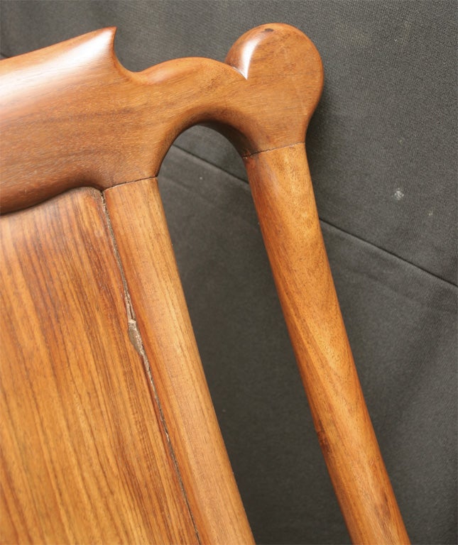 Pair of Chinese Rosewood Reclining Chairs