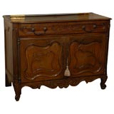 18th Century French Walnut Provence Buffet from Marseille