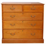 19th Century English Arts 
Crafts Pine Chest