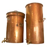 Vintage Very Large Copper Urn