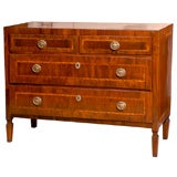 Neoclassical Italian Commode in Walnut ca. 1800 Neoclassical Italian Commode in Walnut ca. 1800