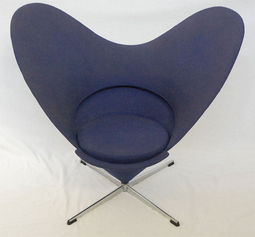 Verner Panton Heart Chair (Dänisch) im Angebot