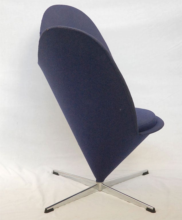 Verner Panton Heart Chair In Good Condition For Sale In Los Angeles, CA