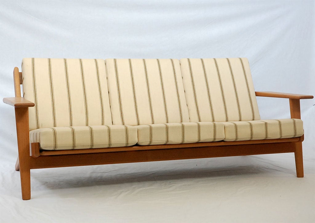 Hans Wegner GE-290 sofa designed in 1953 and produced by Getama.  Store formerly known as ARTFUL DODGER INC