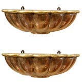 Pair Scalloped Form Brass
Giltwood Brackets (GMD#2063) Pair Scalloped Form Brass
Giltwood Brackets (GMD#2063)