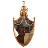 Bagues Brass Shield Shaped Mirror