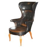 Vintage Frits Henningsen Highback Wingchair