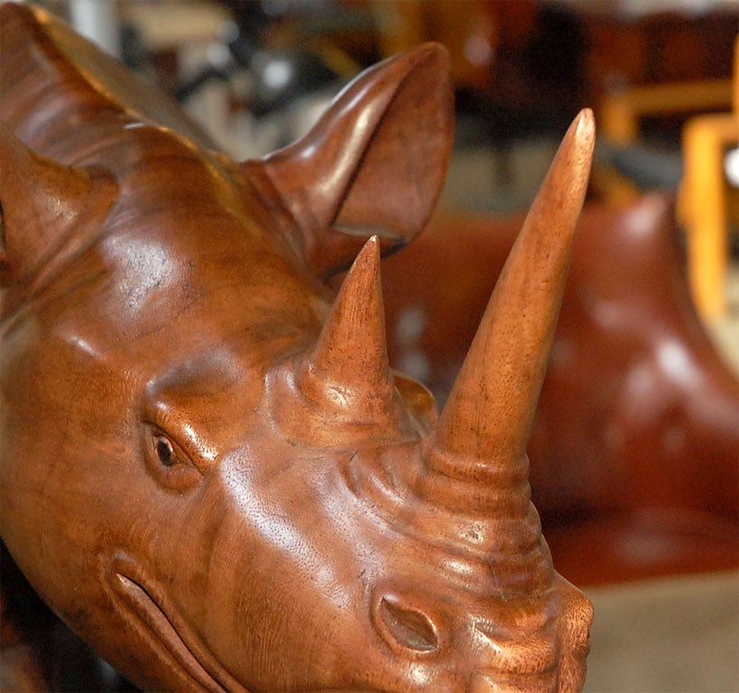 Carved Rhino 4