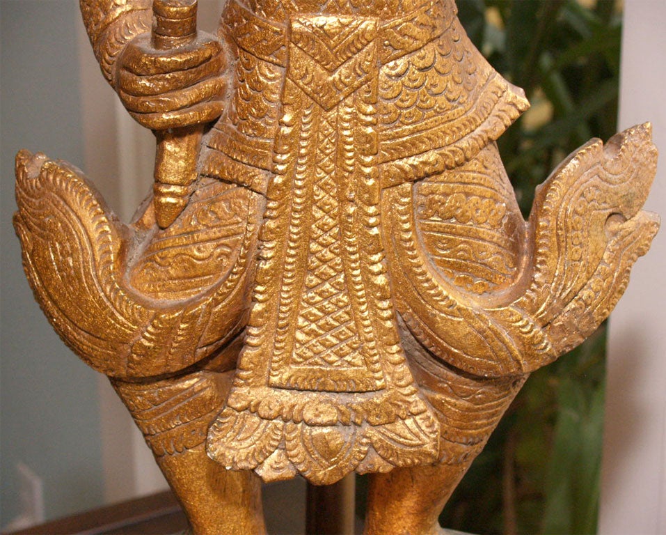 Wood Tall Gilt 