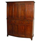 English Housekeeper's Cupboard in Mahogany, Circa 1835