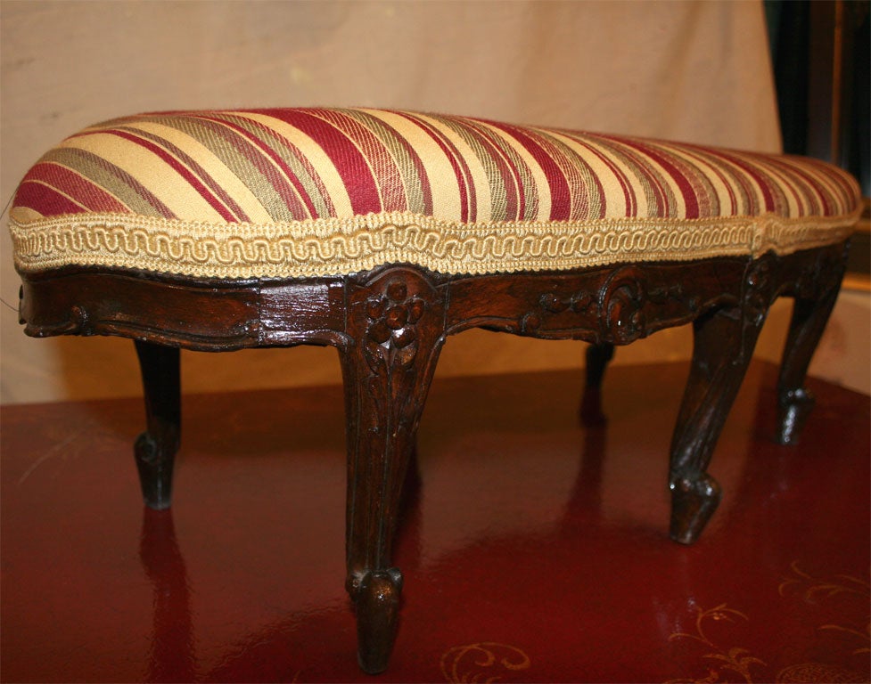 Antique french Footstool For Sale 3