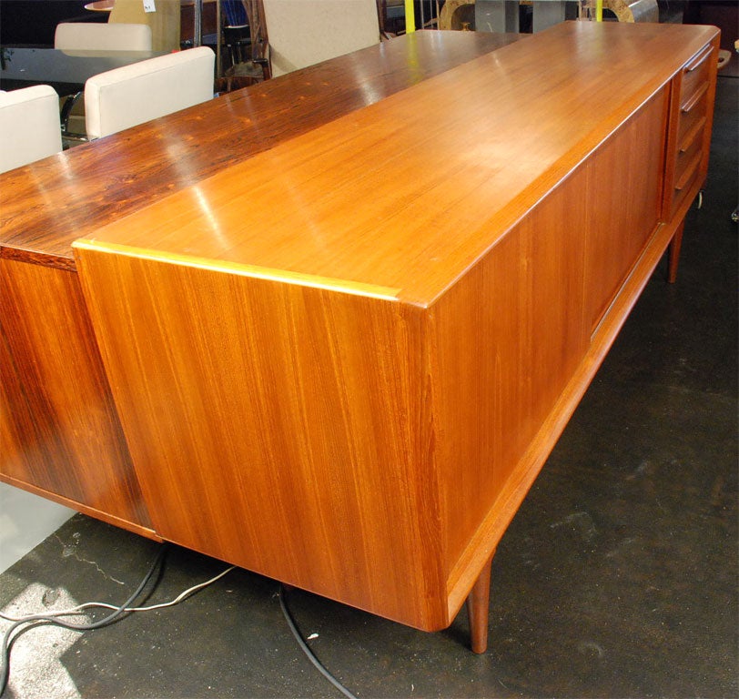 20th Century Danish modern teak sideboard