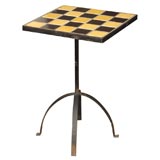 Funky Iron & Tile Table