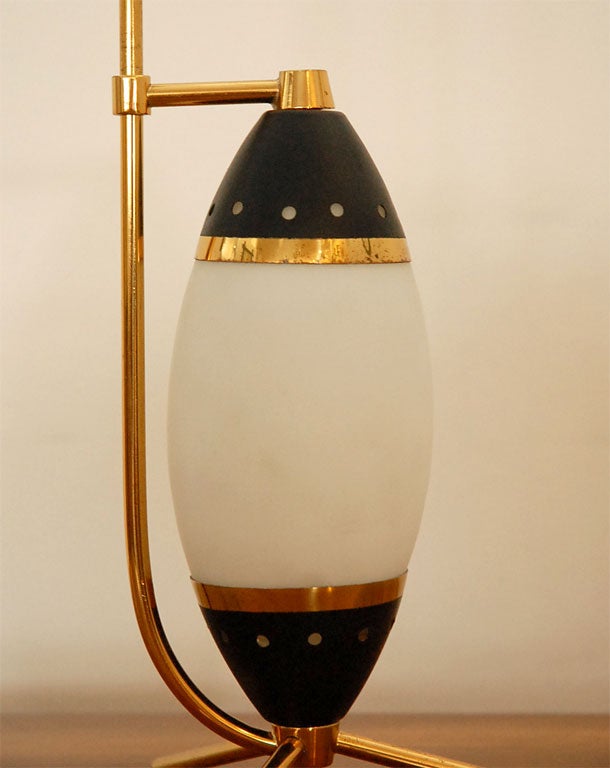 20th Century Stilnovo Egg Shape Night Light