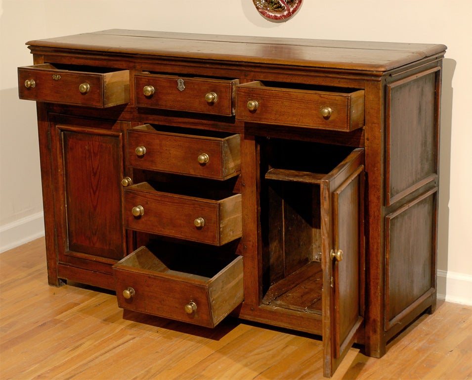 English Pine Dresser Base from the West Country 3