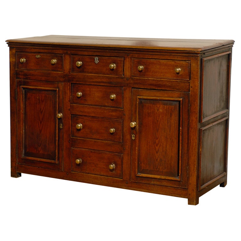 English Pine Dresser Base from the West Country