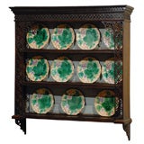 Gorgeous English Fretwork Shelf worked in Chippendale style