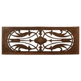 CARVED TRANSOM