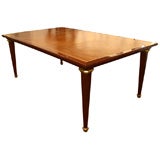 Mahogany Library Table Mahogany Library Table