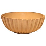 Large & Impressive Art Deco Glazed Stoneware Bowl by Arne Bang