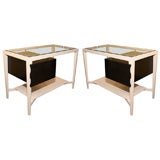 Unique pair of Mid-Century Tables