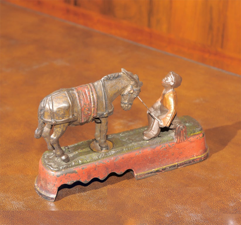STOLEN 2001 Cast Iron Bank 1