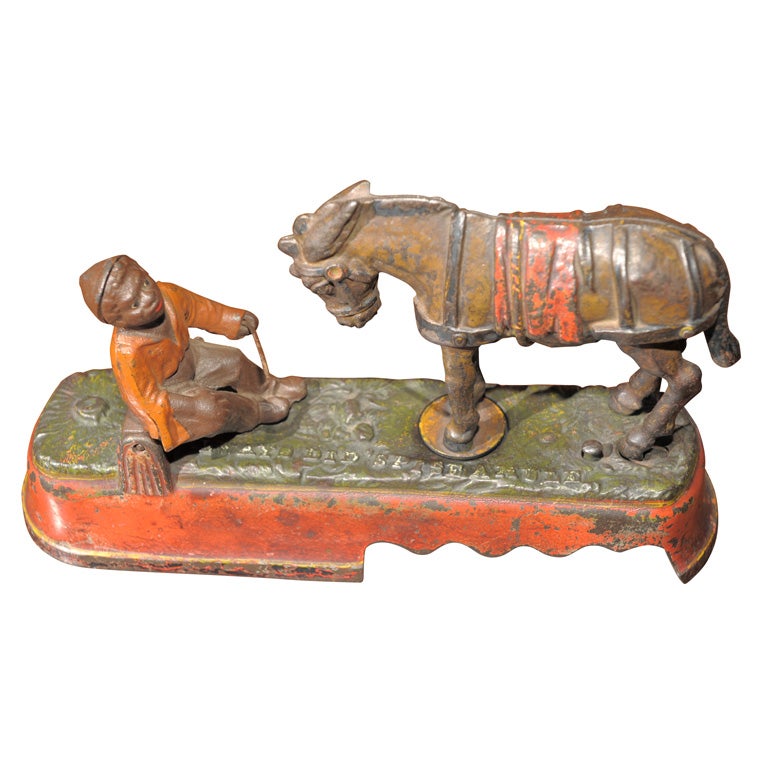 STOLEN 2001 Cast Iron Bank