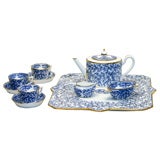 service à thé en porcelaine de Minton du 19ème siècle