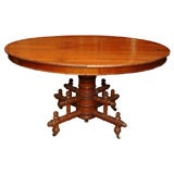FRENCH FAUX BAMBOO EXTENDING DINING TABLE FRENCH FAUX BAMBOO EXTENDING DINING TABLE