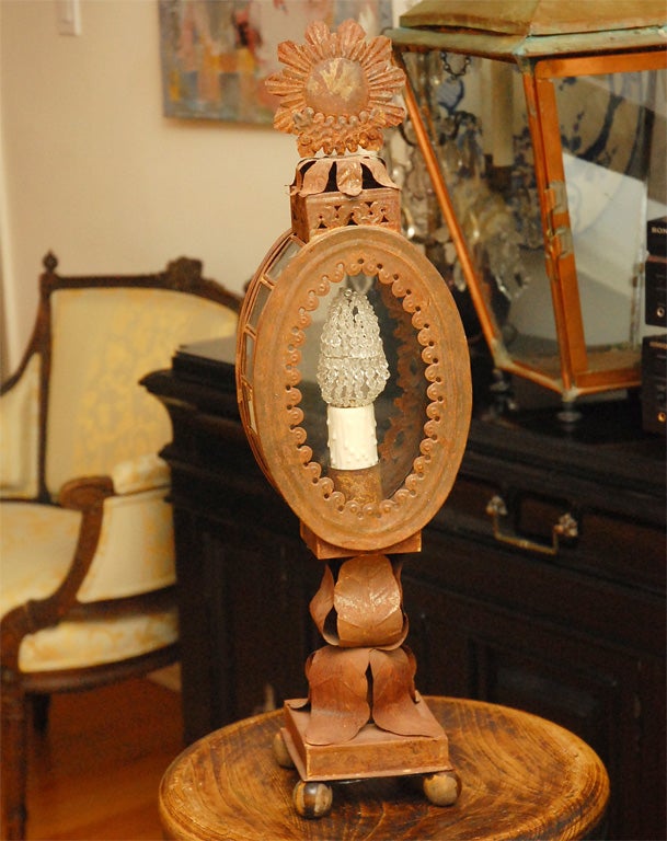 Mexican Tin Altar Light