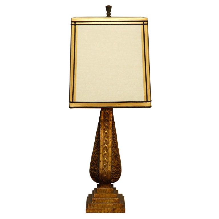 Arts And Crafts Bronze Mica Shade Table Lamp For At 1stdibs Arts And Crafts Table Lamp