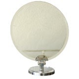 Charles Hollis Jones Round Adjustable Vanity Mirror