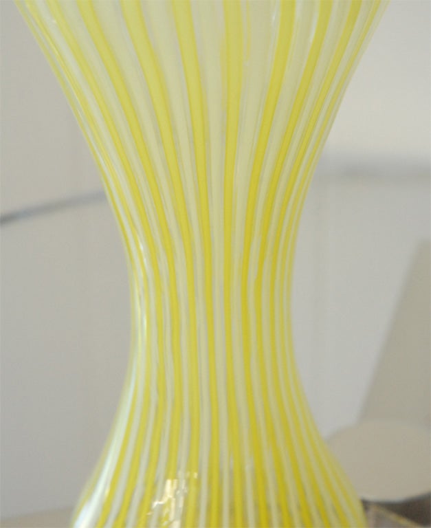 Two Striped Murano Vases 2