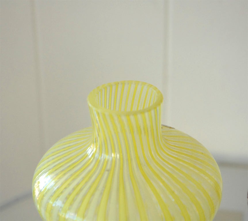 Two Striped Murano Vases 3