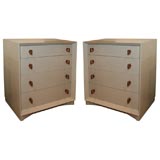 Pair of Lacquered Chests manufactured by Pymouth