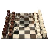 Modernist Chess Set Attributed to Pierre Cardin