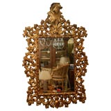 Large Italian Giltwood Mirror C. 1920