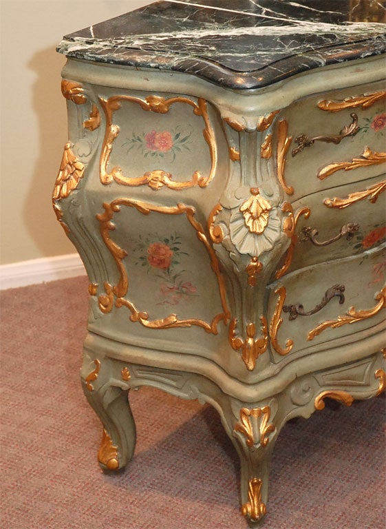 Pair of French Painted Bombay Chests 2