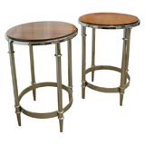 Wooden Nickel Drinks Table