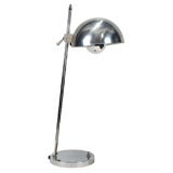 Adjustable Chrome Table Lamp