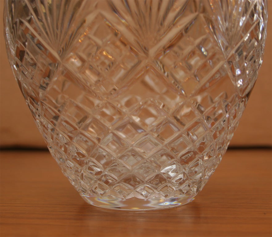 English waterford  Vase For Sale