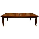 Large English library table