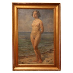Skagen School Painting of Nude