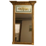 Federal Mirror with Eglomise Panel