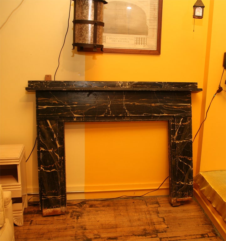 Faux Marble Classical Mantle