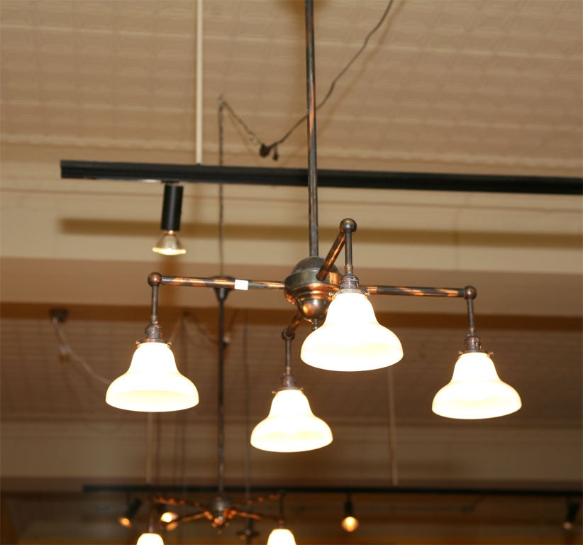 Edwardian Four-Light Fixtures