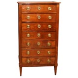 French Directoire tall chest
