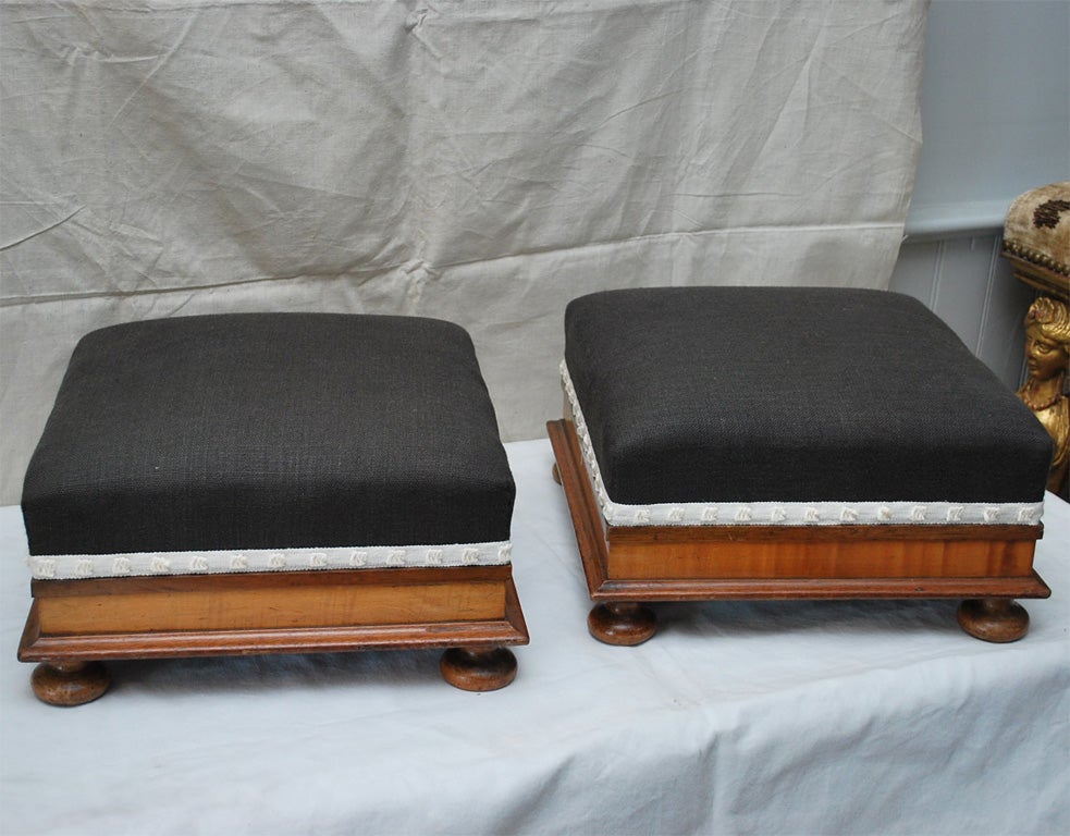 Pair of Antique Footstools